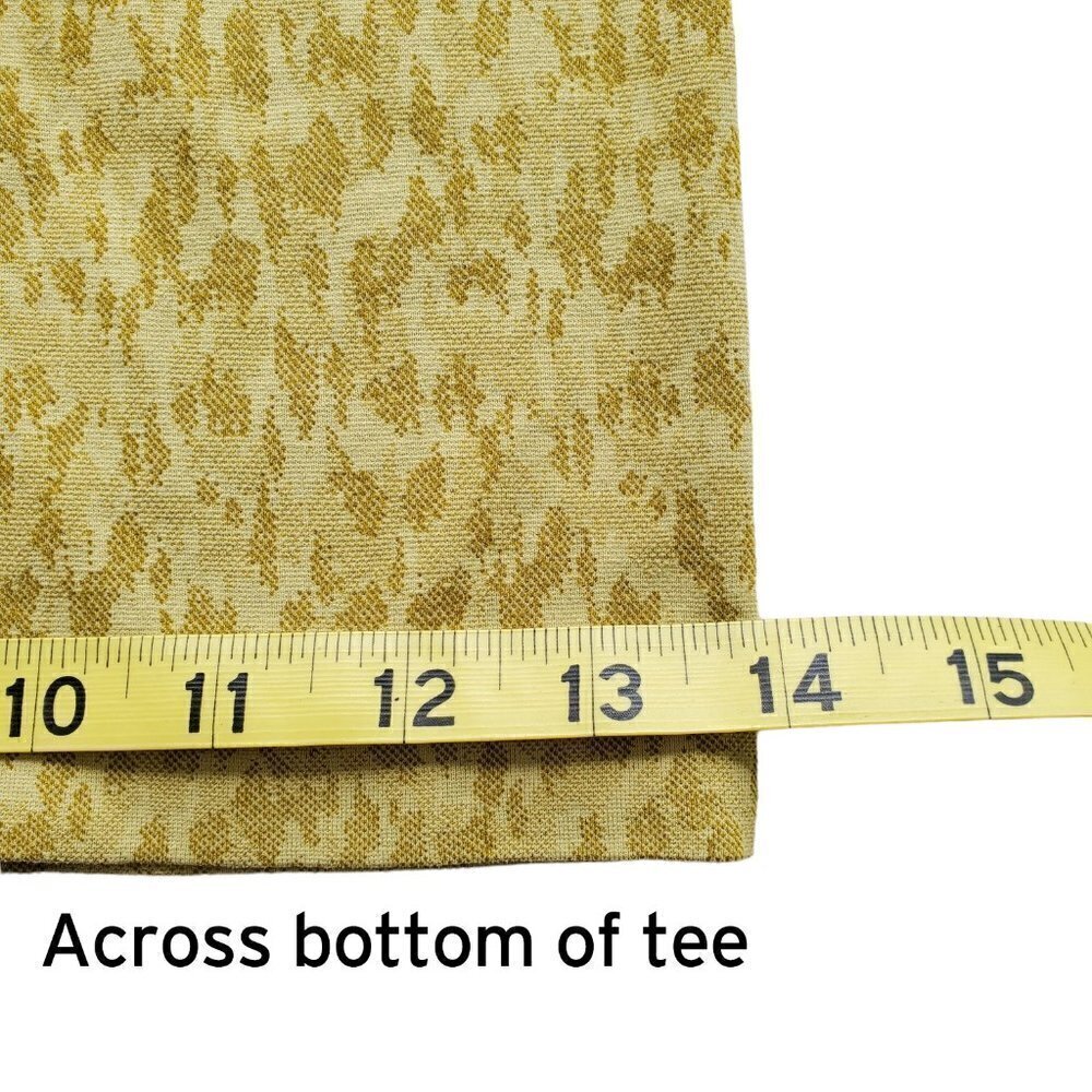 ATHLETA Momentum Allure Lemon Lime Animal Print Tee XXS - Picture 12 of 14
